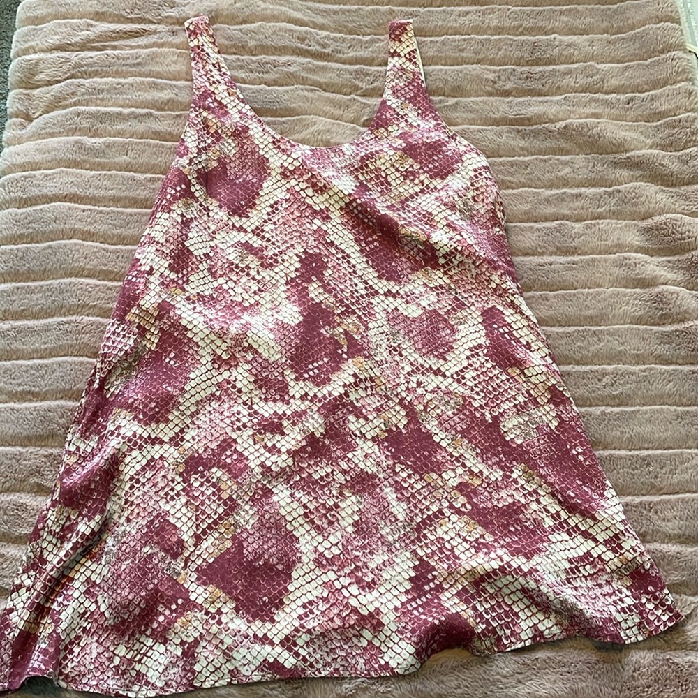 Lavender Brown Dress